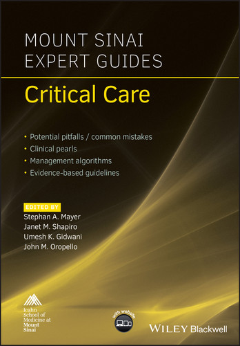 Mount Sinai Expert Guides: Critical Care (Mount Sinai Expert Guides) book cover by 