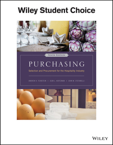 Purchasing: Selection and Procurement for the Hospitality Industry book cover by Andrew H. Feinstein, Jean L. Hertzman, John M. Stefanelli