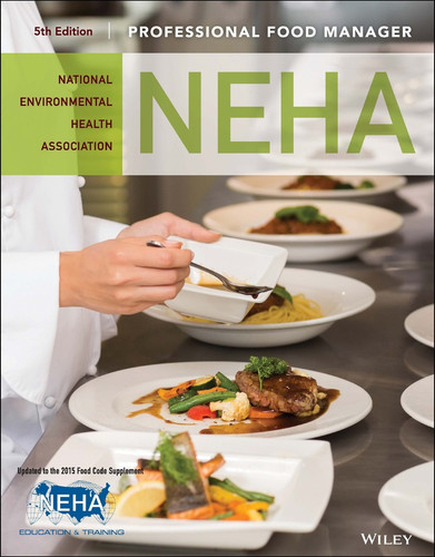 Professional Food Manager book cover by National Environmental Health Association (NEHA)
