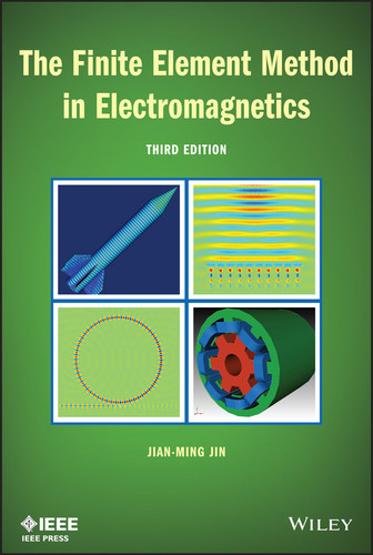 The Finite Element Method in Electromagnetics (IEEE Press) book cover by Jian-Ming Jin