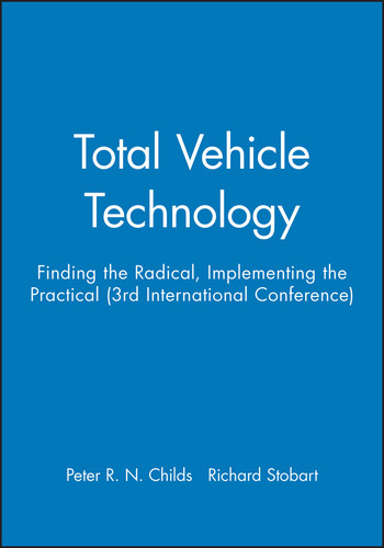 Total Vehicle Technology: Finding the Radical, Implementing the Practical (3rd International Conference) (IMechE Event Publications) book cover by 