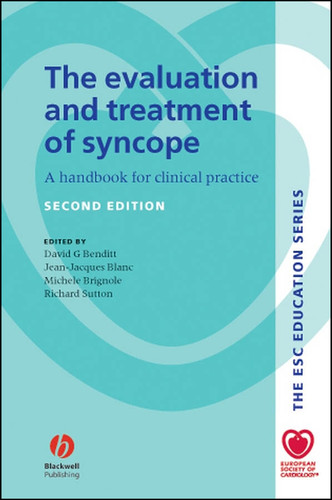The Evaluation and Treatment of Syncope: A Handbook for Clinical Practice (European Society of Cardiology) book cover by 