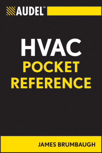 Audel HVAC Pocket Reference (Audel Technical Trades Series) book cover by James E. Brumbaugh