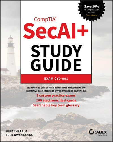 CompTIA SecAI+ Study Guide: Exam CY0-001 (Sybex Study Guide) book cover by Mike Chapple, Fred Nwanganga