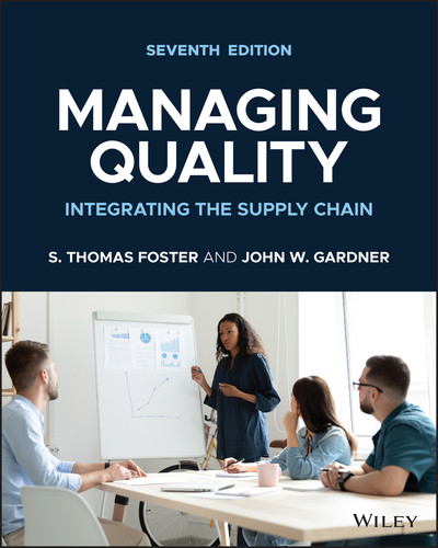 Managing Quality: Integrating the Supply Chain book cover by S. Thomas Foster, John W. Gardner