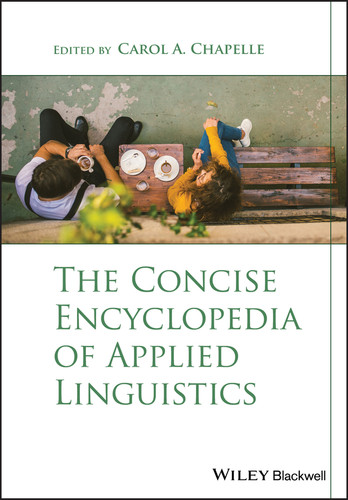 The Concise Encyclopedia of Applied Linguistics book cover by Carol A. Chapelle