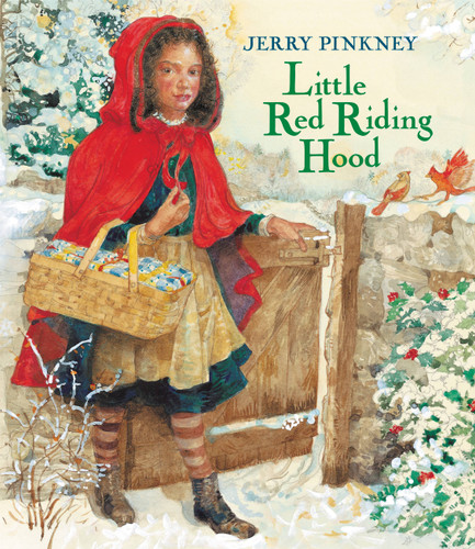 Little Red Riding Hood book cover by Jerry Pinkney