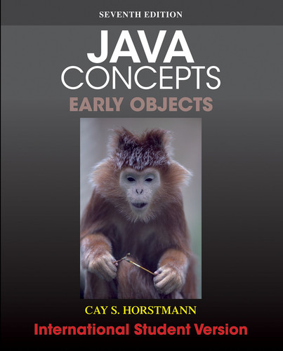 Java Concepts, International Student Version book cover by Cay S. Horstmann