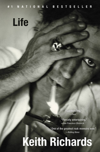 Life book cover by Keith Richards, James Fox