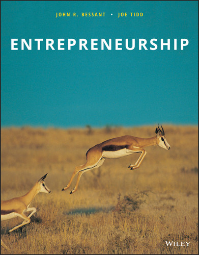 Entrepreneurship book cover by John R. Bessant, Joe Tidd