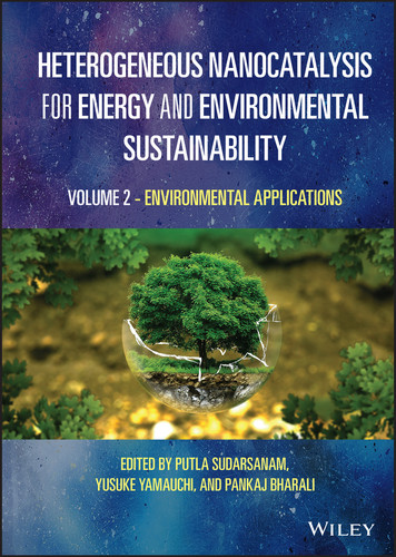 Heterogeneous Nanocatalysis for Energy and Environmental Sustainability, Volume 2: Environmental Applications book cover by 