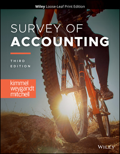 Survey of Accounting book cover by Paul D. Kimmel, Jerry J. Weygandt, Jill E. Mitchell
