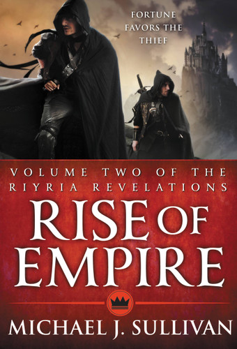 Rise of Empire (The Riyria Revelations #2) book cover by Michael J. Sullivan