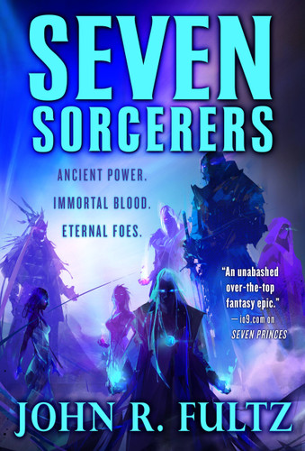 Seven Sorcerers (Books of the Shaper #3) book cover by John R. Fultz