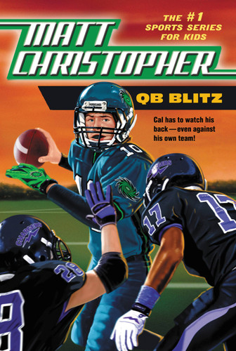 QB Blitz book cover by Matt Christopher