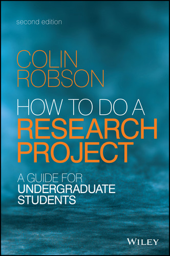 How to do a Research Project: A Guide for Undergraduate Students book cover by Colin Robson