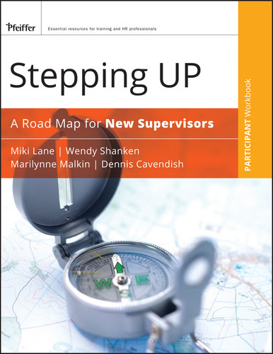 Stepping Up, Participant Workbook: A Road Map for New Supervisors book cover by Miki Lane, Marilynne Malkin, Wendy Shanken, Dennis Cavendish