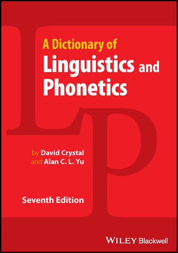 A Dictionary of Linguistics and Phonetics book cover by 