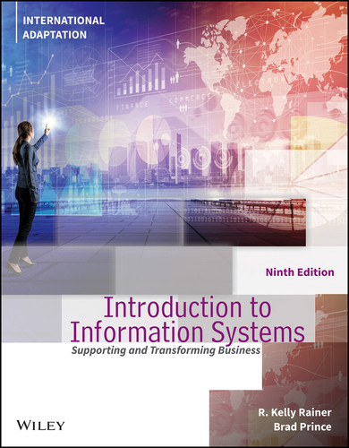 Introduction to Information Systems, International Adaptation book cover by R. Kelly Rainer, Brad Prince