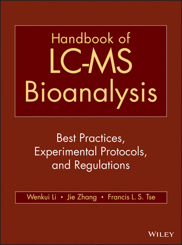Handbook of LC-MS Bioanalysis: Best Practices, Experimental Protocols, and Regulations book cover by 
