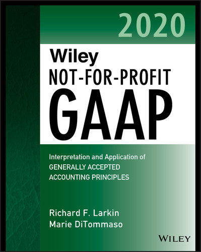 Wiley Not-for-Profit GAAP 2020: Interpretation and Application of Generally Accepted Accounting Principles (Wiley Regulatory Reporting) book cover by Richard F. Larkin, Marie DiTommaso, Warren Ruppel