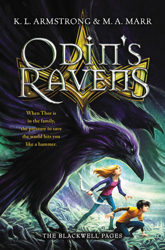 Odin's Ravens (The Blackwell Pages #2) book cover by K. L. Armstrong, Melissa Marr