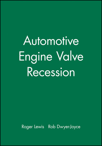 Automotive Engine Valve Recession (Engineering Research Series (REP)) book cover by Roger Lewis, Rob Dwyer-Joyce