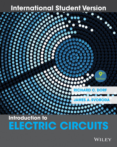Introduction to Electric Circuits, International Student Version book cover by Richard C. Dorf, James A. Svoboda
