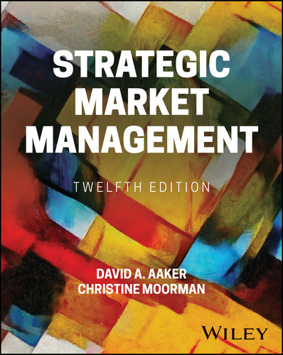 Strategic Market Management book cover by David A. Aaker, Christine Moorman