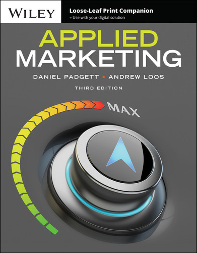 Applied Marketing book cover by Daniel Padgett, Andrew Loos