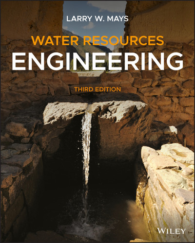 Water Resources Engineering book cover by Larry W. Mays