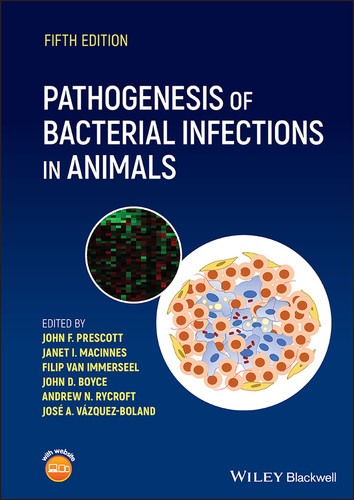 Pathogenesis of Bacterial Infections in Animals book cover by 