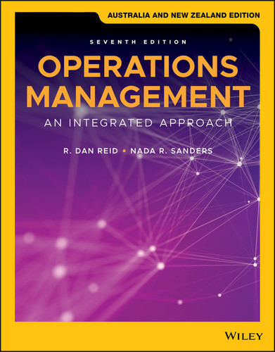 Operations Management: An Integrated Approach, Australia and New Zealand Edition book cover by R. Dan Reid, Nada R. Sanders
