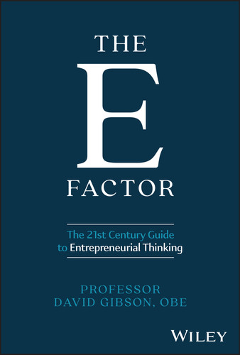 The E Factor: The 21st Century Guide to Entrepreneurial Thinking book cover by David Gibson