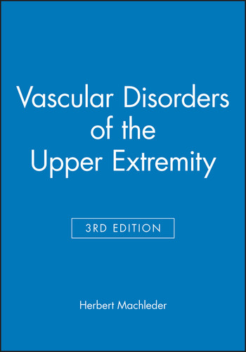 Vascular Disorders of the Upper Extremity book cover by 
