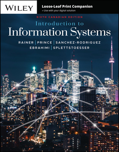 Introduction to Information Systems book cover by R. Kelly Rainer, Brad Prince, Cristobal Sanchez-Rodriguez, Sepideh Ebrahimi, Ingrid Splettstoesser