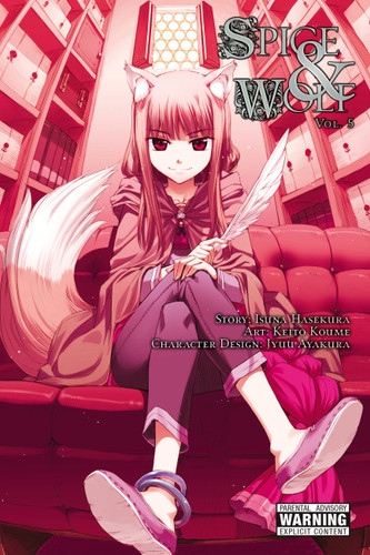 Spice and Wolf, Vol. 5 (manga) (Spice and Wolf (manga) #5) book cover by Isuna Hasekura