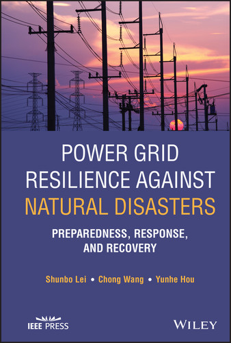 Power Grid Resilience against Natural Disasters: Preparedness, Response, and Recovery (IEEE Press) book cover by Shunbo Lei, Chong Wang, Francis Y. Hou