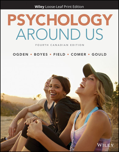 Psychology Around Us book cover by Nancy Ogden, Michael Boyes, Evelyn Field, Ronald Comer, Elizabeth Gould