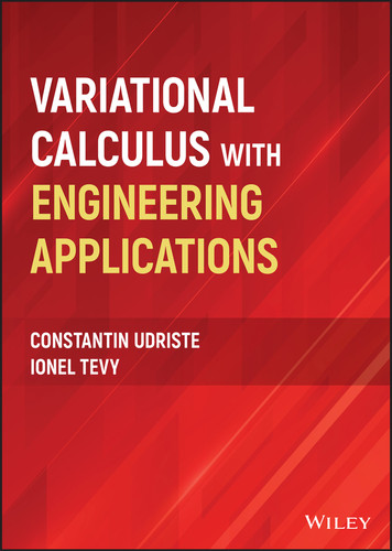 Variational Calculus with Engineering Applications book cover by Constantin Udriste, Ionel Tevy