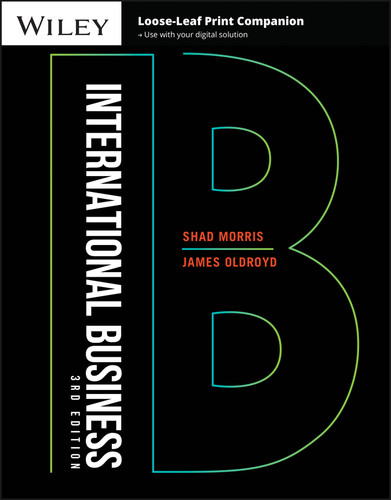 International Business book cover by Shad Morris, James Oldroyd