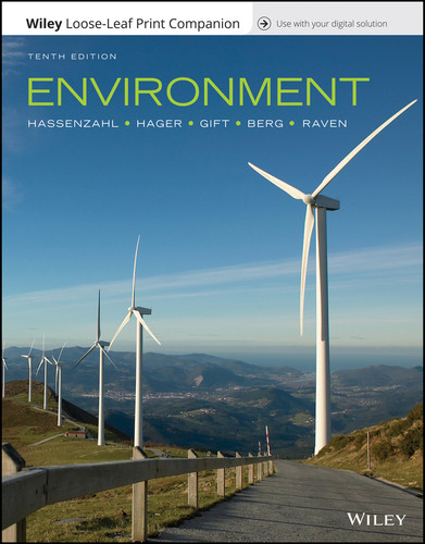 Environment book cover by David M. Hassenzahl, Mary Catherine Hager, Nancy Y. Gift, Linda R. Berg, Peter H. Raven