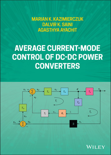 Average Current-Mode Control of DC-DC Power Converters book cover by Marian K. Kazimierczuk, Dalvir K. Saini, Agasthya Ayachit