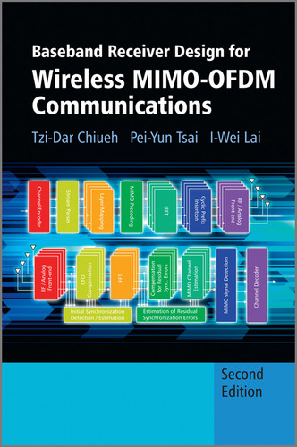 Baseband Receiver Design for Wireless MIMO-OFDM Communications (IEEE Press) book cover by Tzi-Dar Chiueh, Pei-Yun Tsai, I-Wei Lai