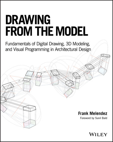 Drawing from the Model: Fundamentals of Digital Drawing, 3D Modeling, and Visual Programming in Architectural Design book cover by Frank Melendez