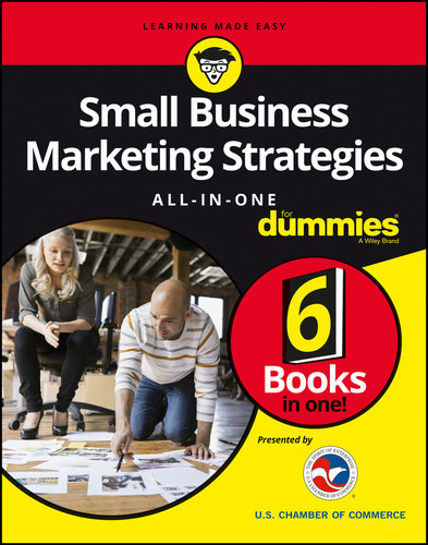 Small Business Marketing Strategies All-in-One For Dummies book cover by 