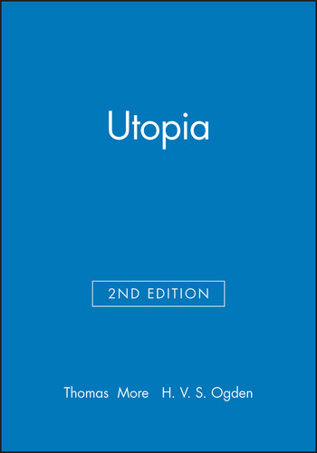 Utopia (Crofts Classics) book cover by Thomas More