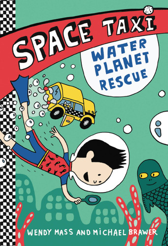 Space Taxi: Water Planet Rescue (Space Taxi #2) book cover by Michael Brawer, Wendy Mass