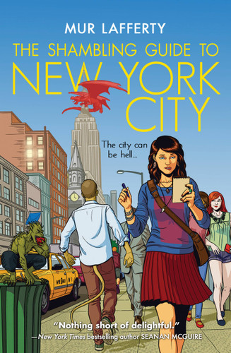 The Shambling Guide to New York City (The Shambling Guides #1) book cover by Mur Lafferty