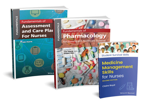 The Essential Assessment and Pharmacology Bundle (Bundles for Nurses) book cover by Ian Peate, Barry Hill, Claire Boyd